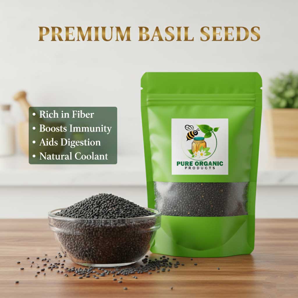 Tulshi_bij তুলসী বীজ/Tulsi seeds - Image 1