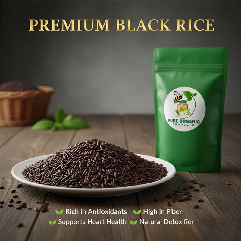 black-rice প্রিমিয়াম কালো চাল - Image 1