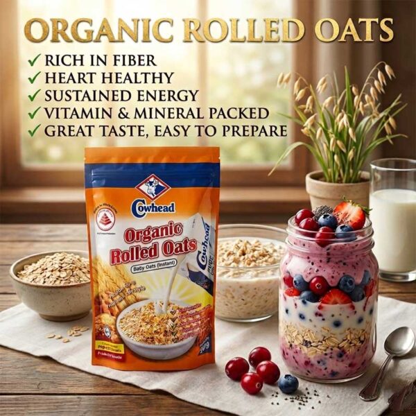 অর্গানিক রোলড ওটসের/Organic Rolled Oats