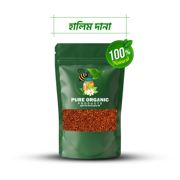 Natural Halim Seeds Rich in Iron and Nutrition