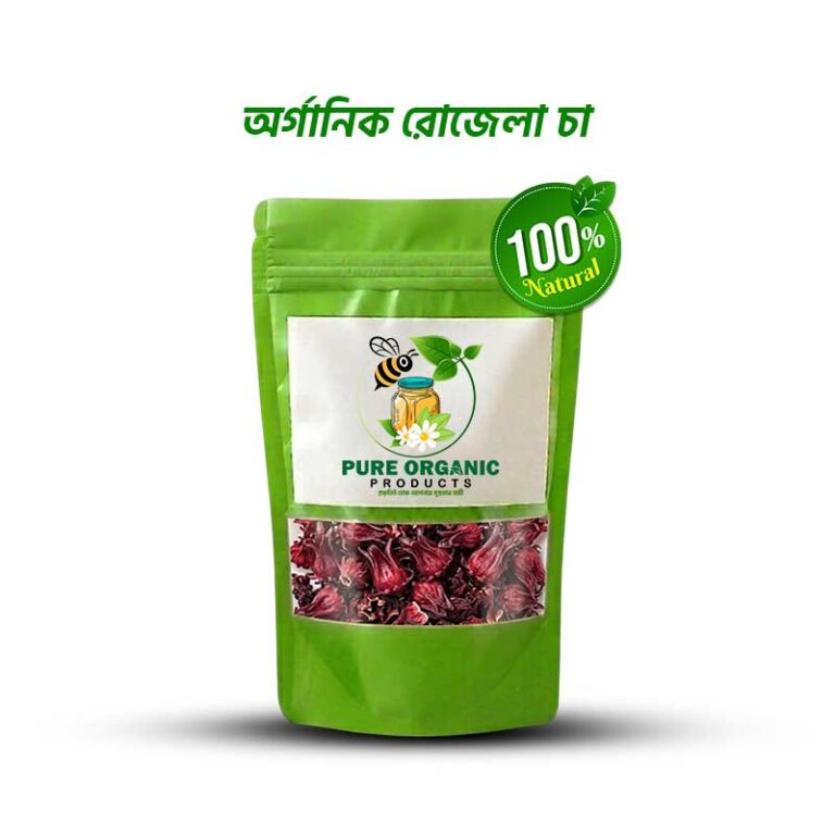 Pure Organic Products Organic Rosella Tea – Premium Hibiscus Flower Tea