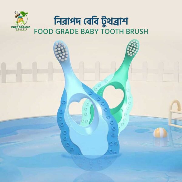 Food Grade Baby Tooth Brush for Kids | Pure Organic Products